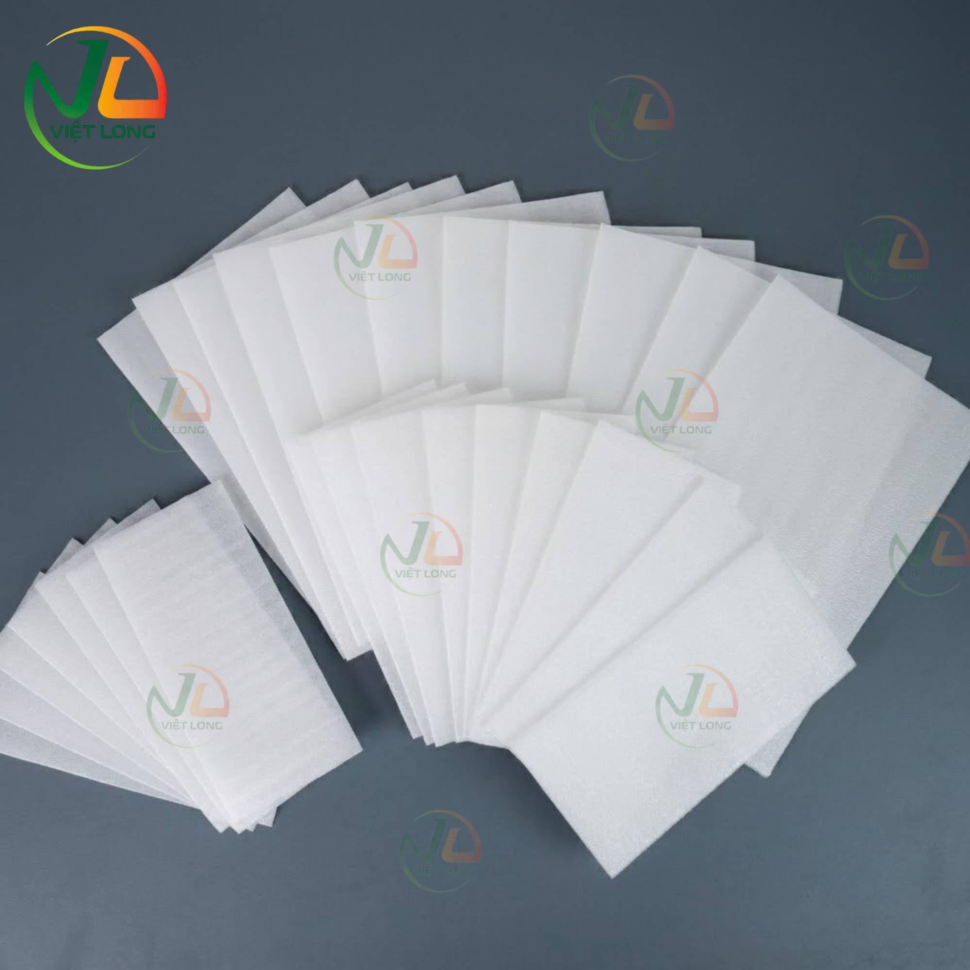 Sản phẩm Bao bì PE Foam theo kích thước yêu cầu của Việt Long